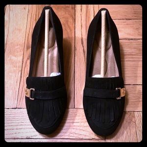 Giani Bernini Ilianaa Black Oxfords Sz 5.5 M BN